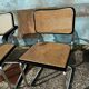 Set of 4 Cesca chairs by Marcel Breuer