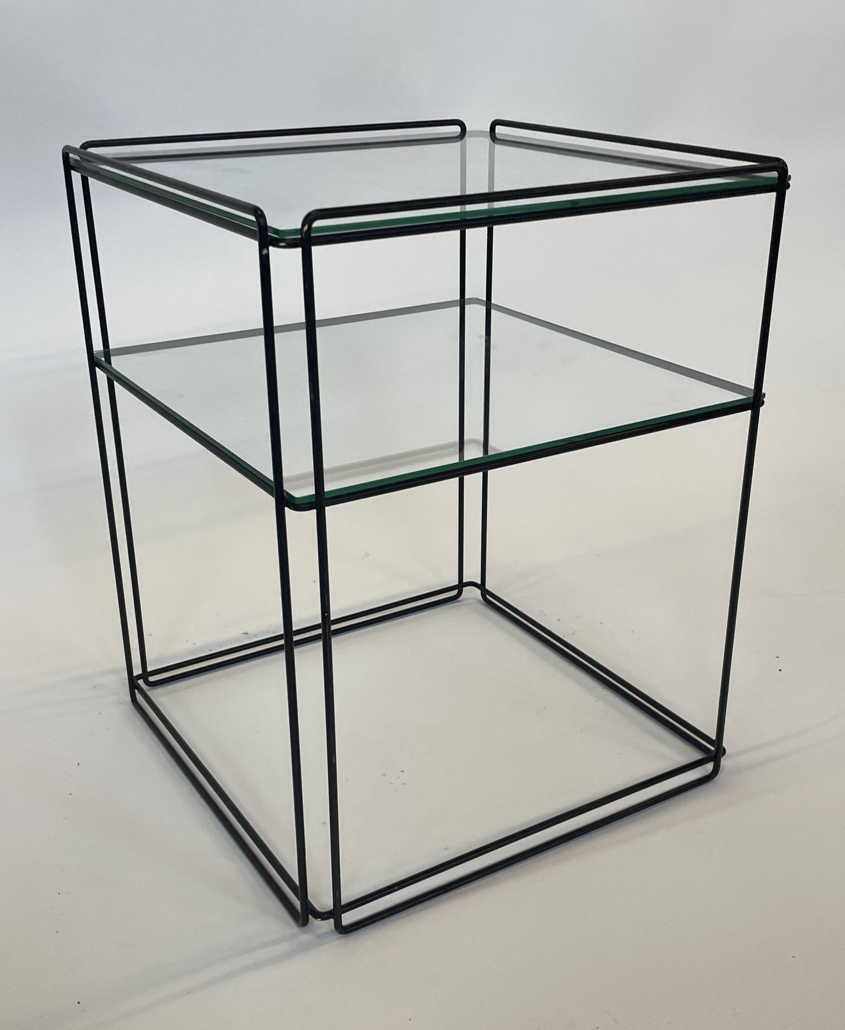 Table d'appoint vintage de Max Sauze "isocèle" design années 70