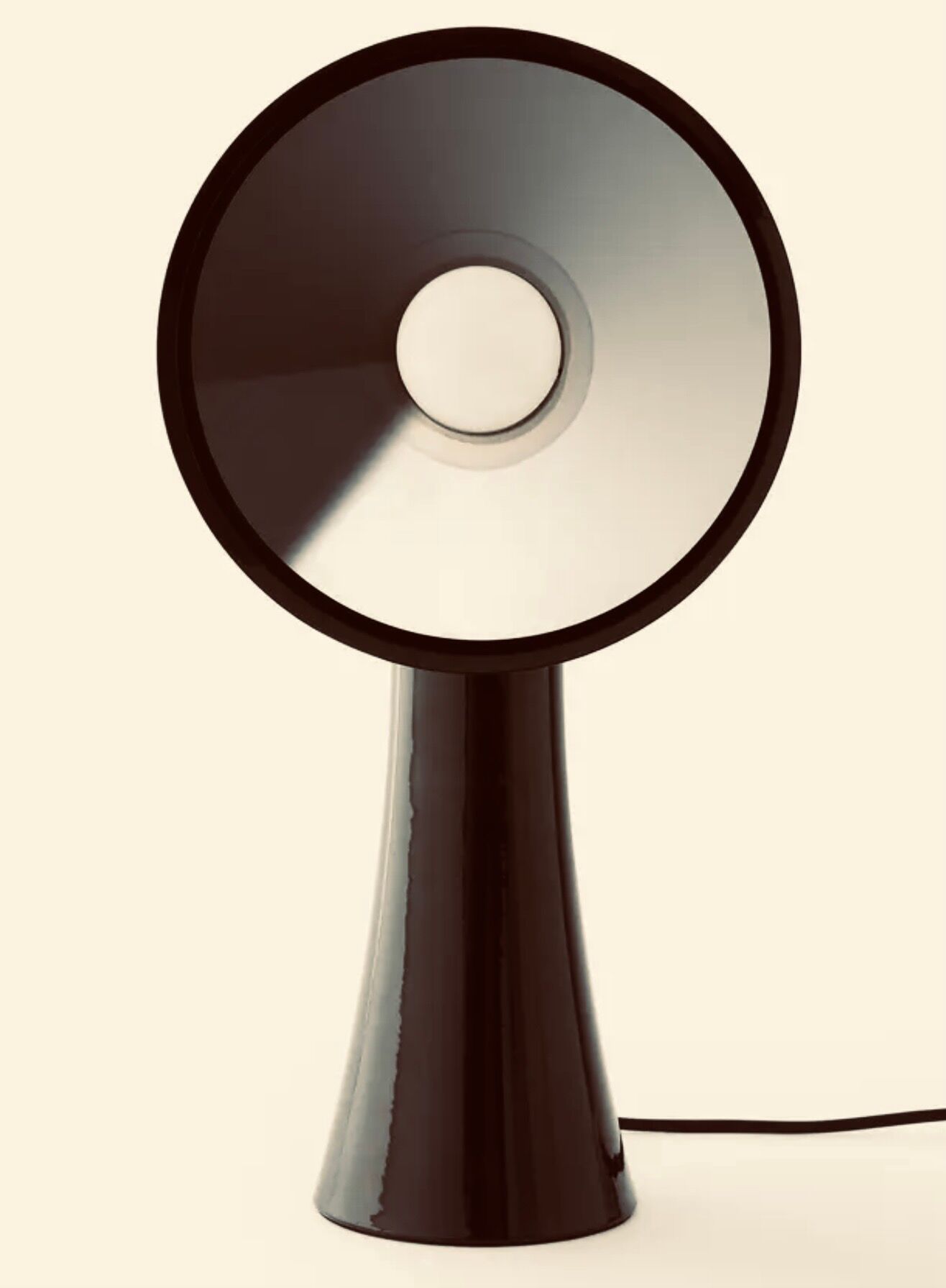 Lampe totem noire  grand modèle Odile mir