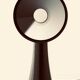 Lampe totem noire  grand modèle Odile mir
