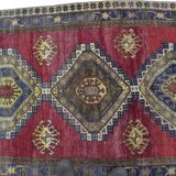 Vintage Handknotted Area Carpet