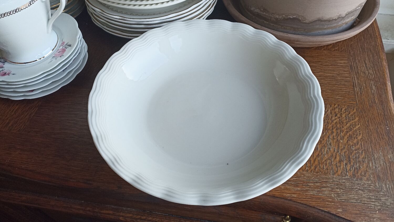 Play hollow art deco by ULIM in Limoges porcelain