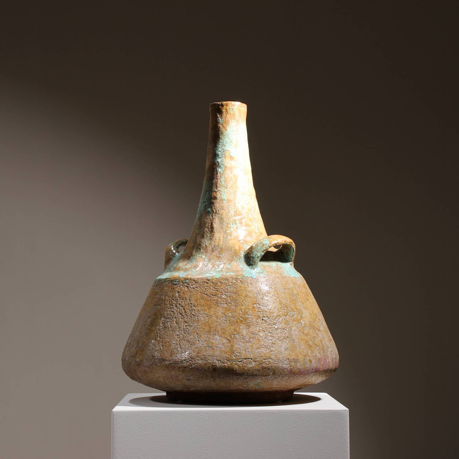 Unique Ceramic Sculpture – Large Floor Vase | Germany 1971