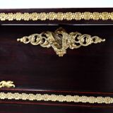 Middle Display Table in Stained Mahogany, Louis XV style, Napoleon III period – Mid-19th century
