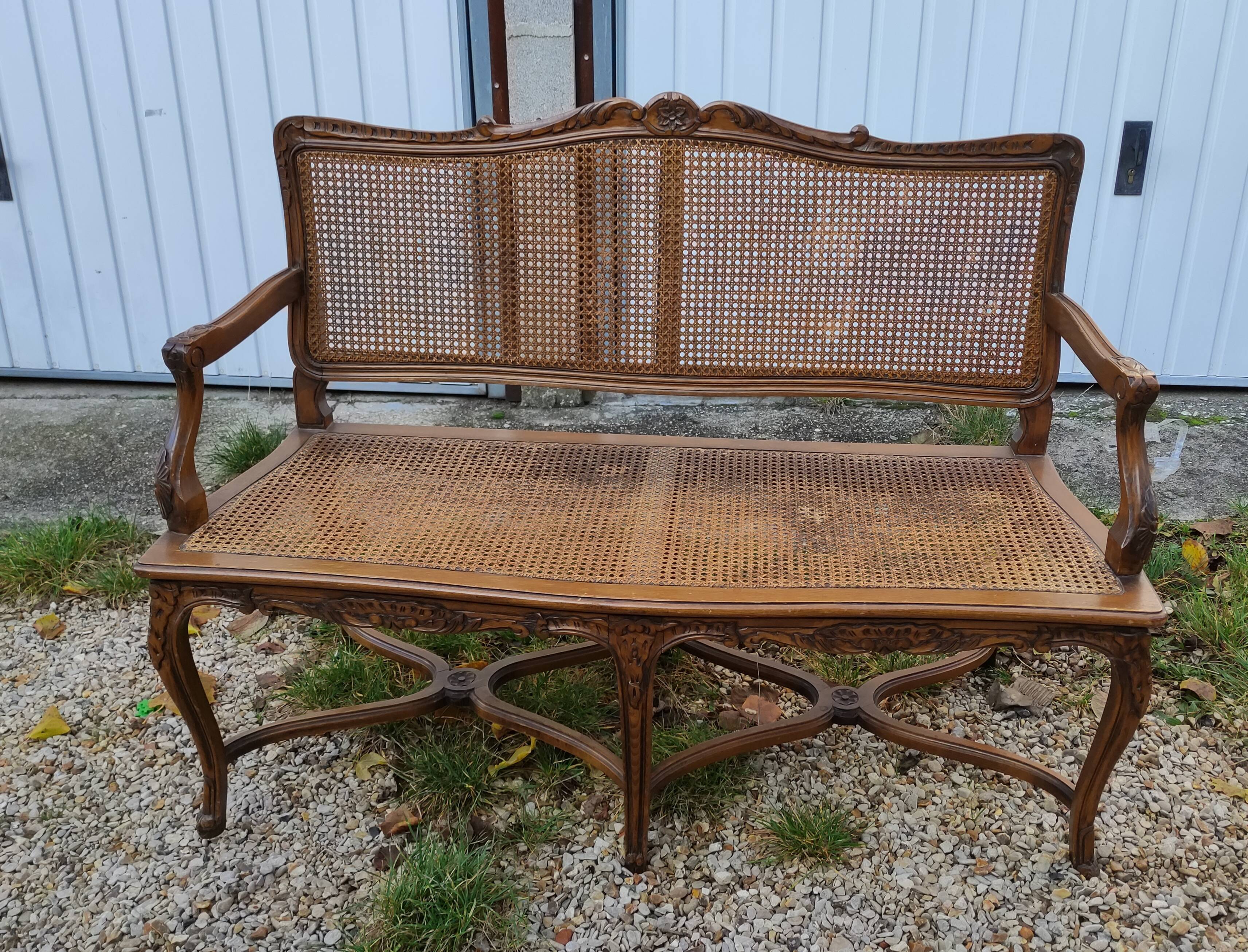 Provencal style bench