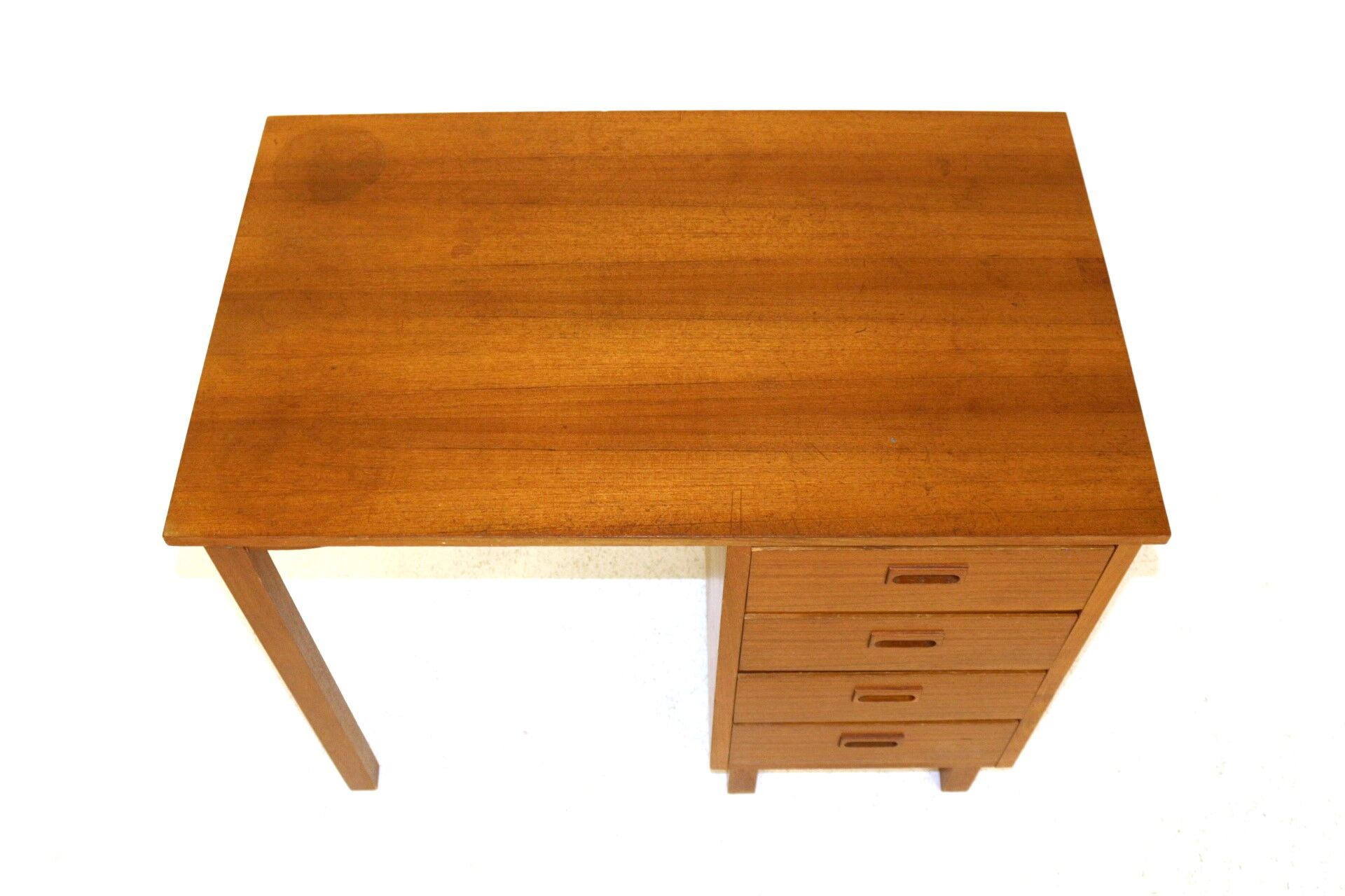 Bureau teck, Suède, 1960