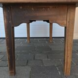 Walnut farmhouse table