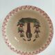 Old regional dish HB & Cie iron earth