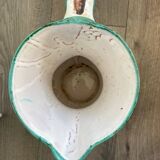 Ceramic pitcher signed Robert Picault – Scarified decoration – Vintage