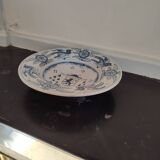 Earthenware plate of Talavera coat of arms decoration "la Menora"