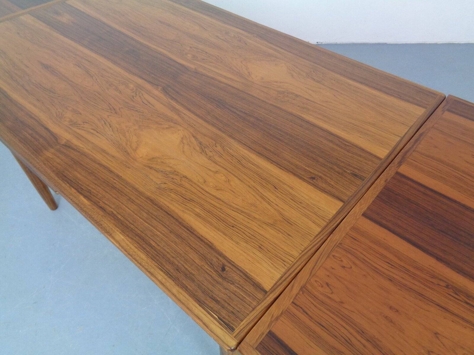 Danish Extendable Dining Table by Rosewood, 1960s