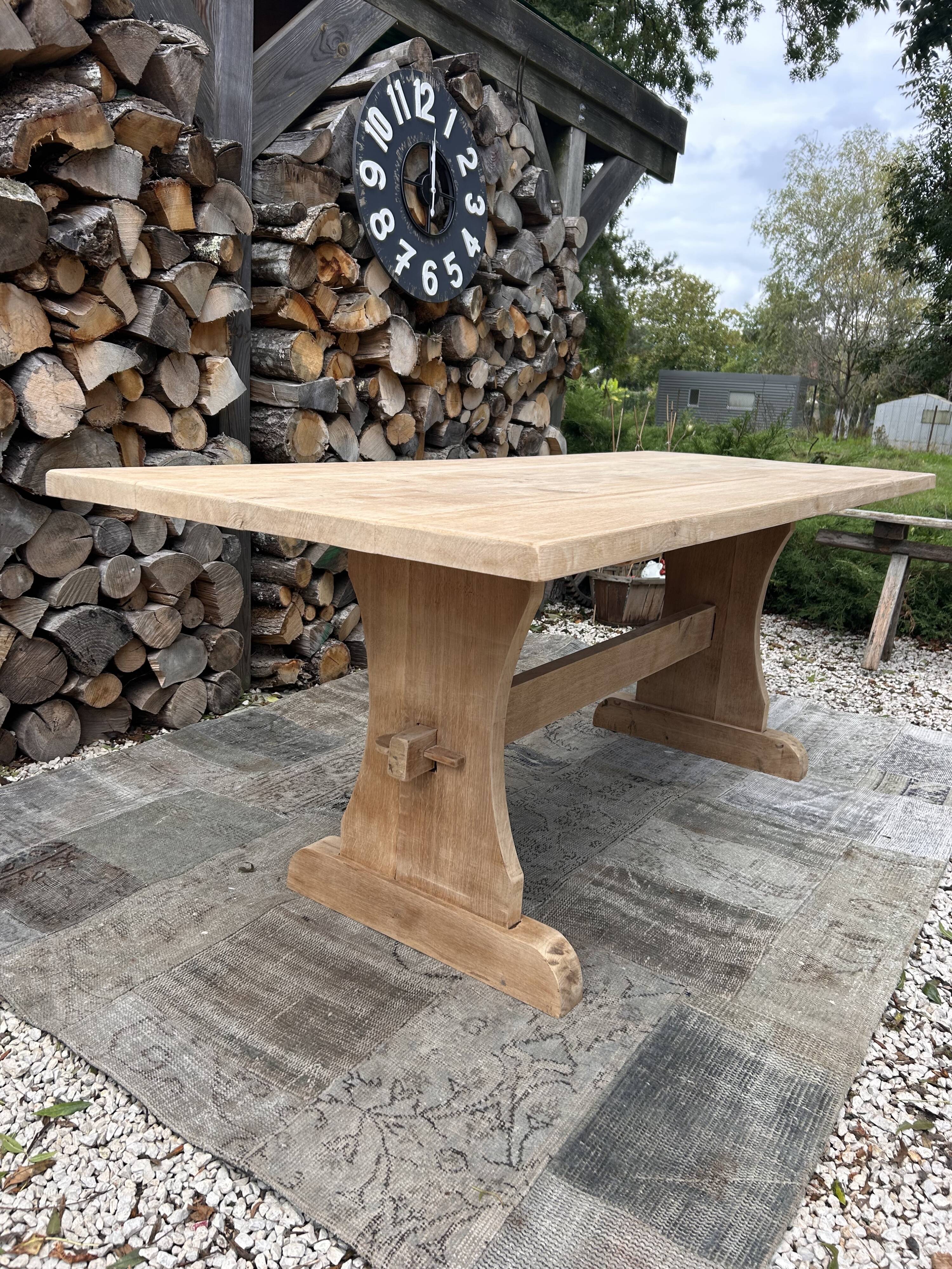 Renovated farmhouse table