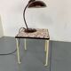 Vintage Modernist Mosaic Ceramic and Steel Side Table, 1950s