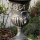 Pair of Medici cast-iron vases from the 1950s