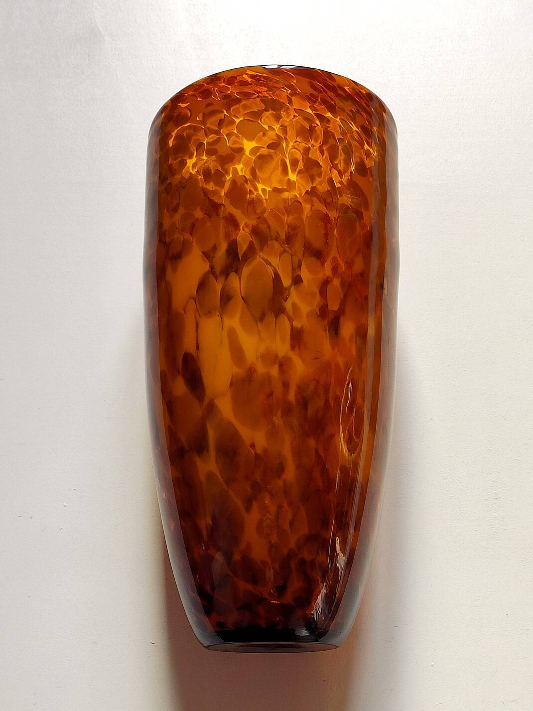 Vintage glass paste vase