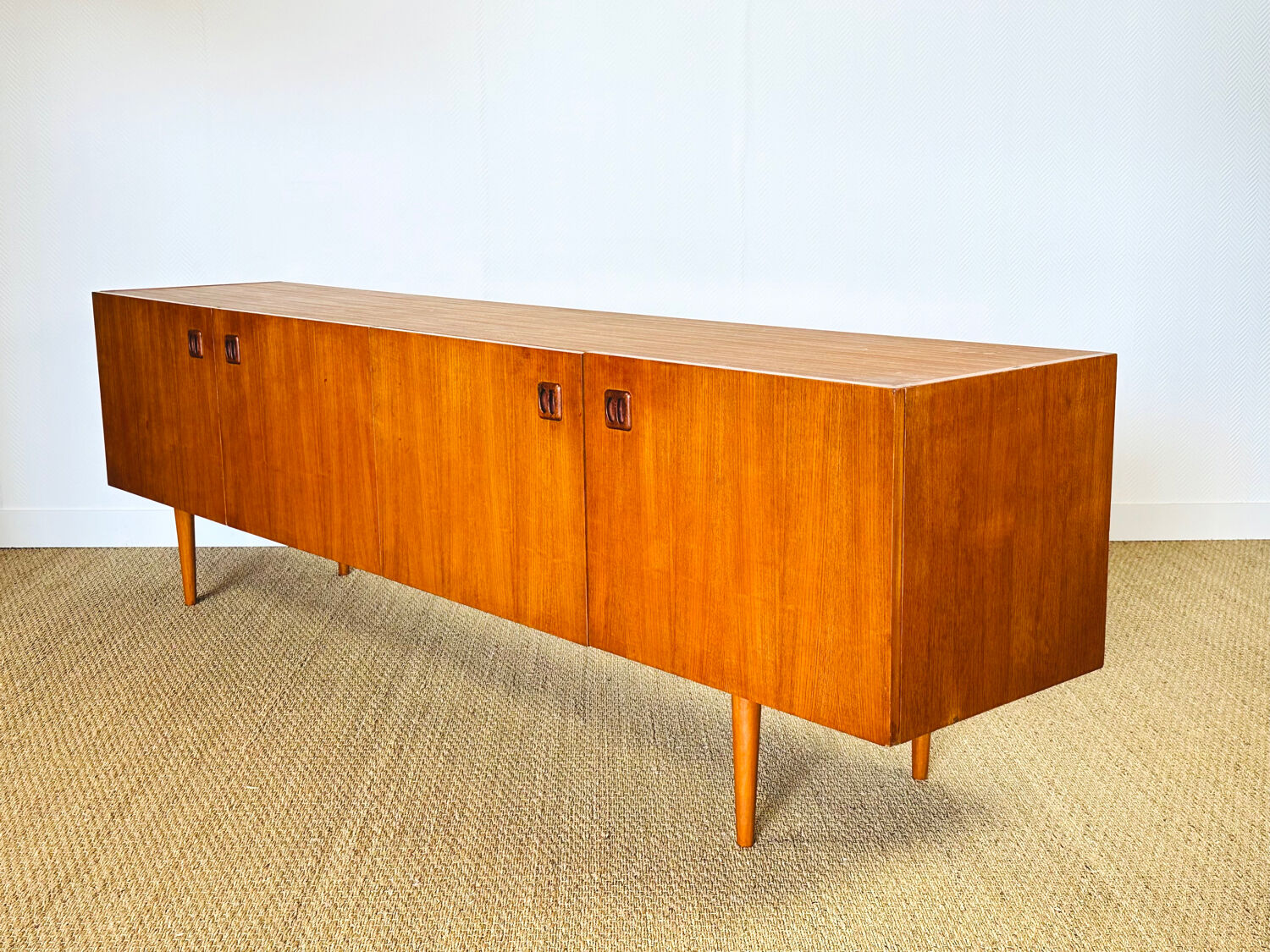 Scandinavian teak sideboard from the 1960s.