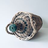 Demijohn with wicker