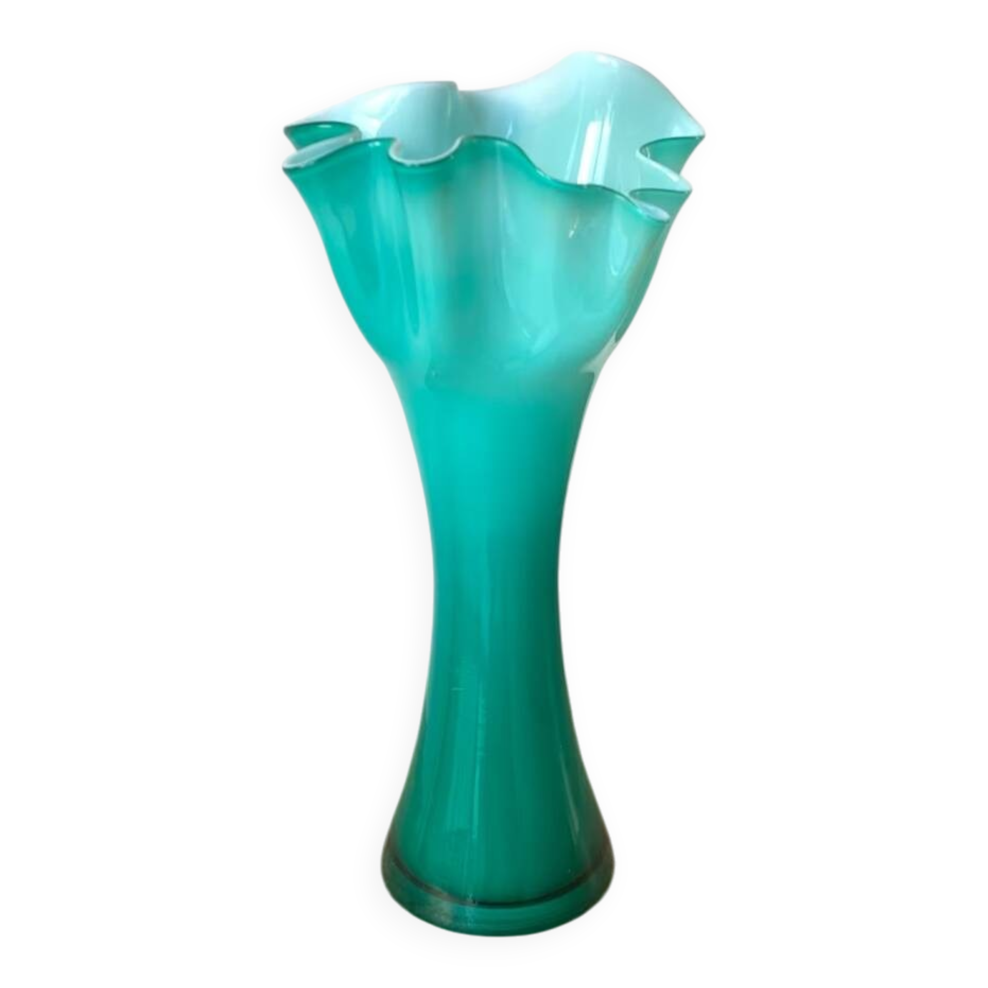 Murano glass vase