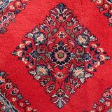 Rare square vintage 1970s Persian Hamadan rug 83cm x 89cm - 1C1250