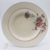 Set of 6 Saint Amand soup plates, Thalie model.