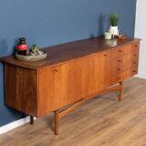 Retro Teak 1960s Long Mid Century Sideboard By Dalescraft