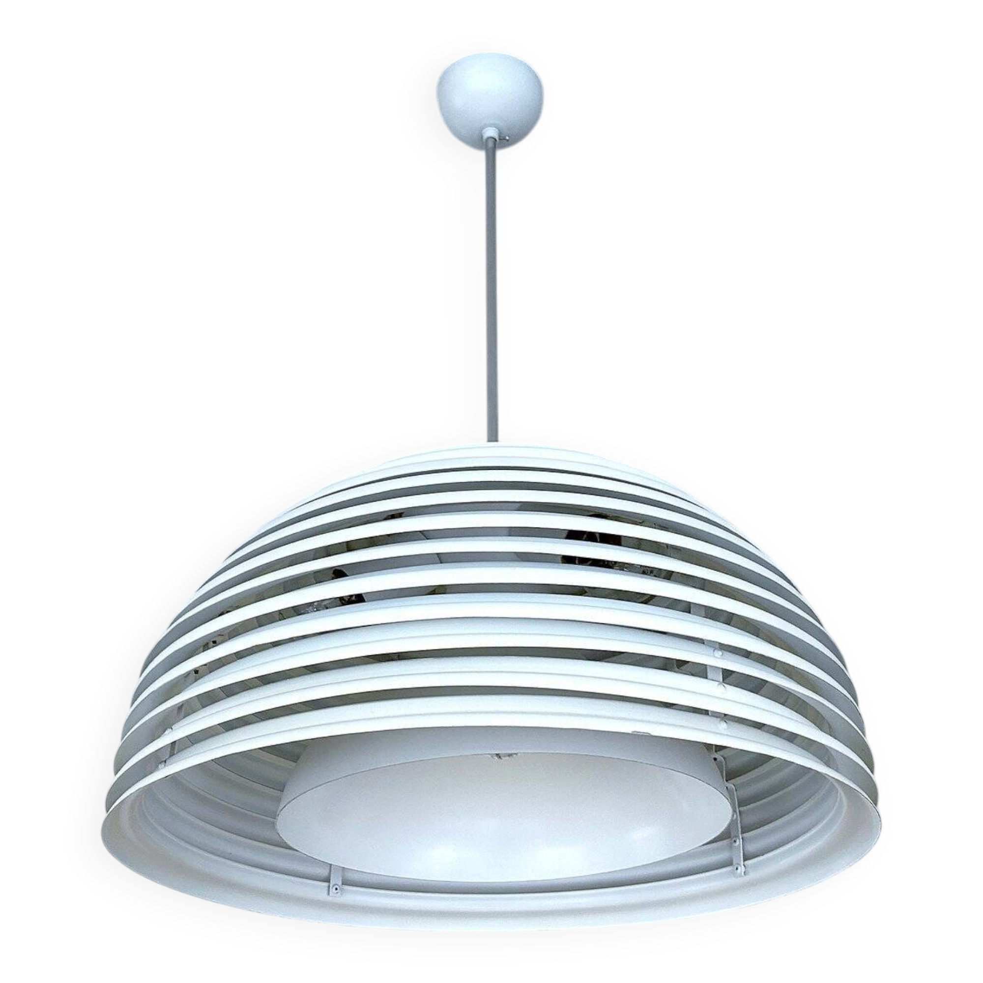 Grand luminaire suspendu de l'ère spatiale de Yamagiwa