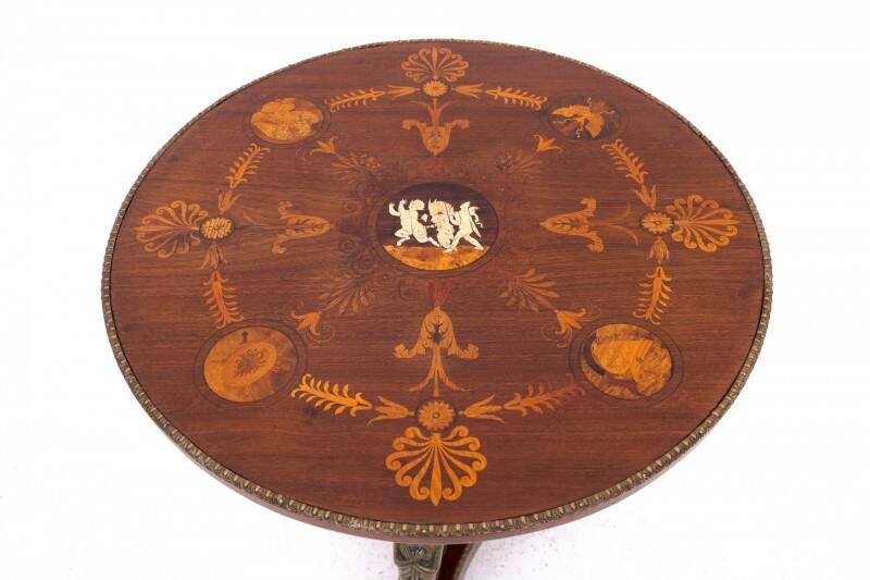 Empire table, France, ca. 1860.