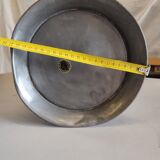 Large copper pitcher and old tin