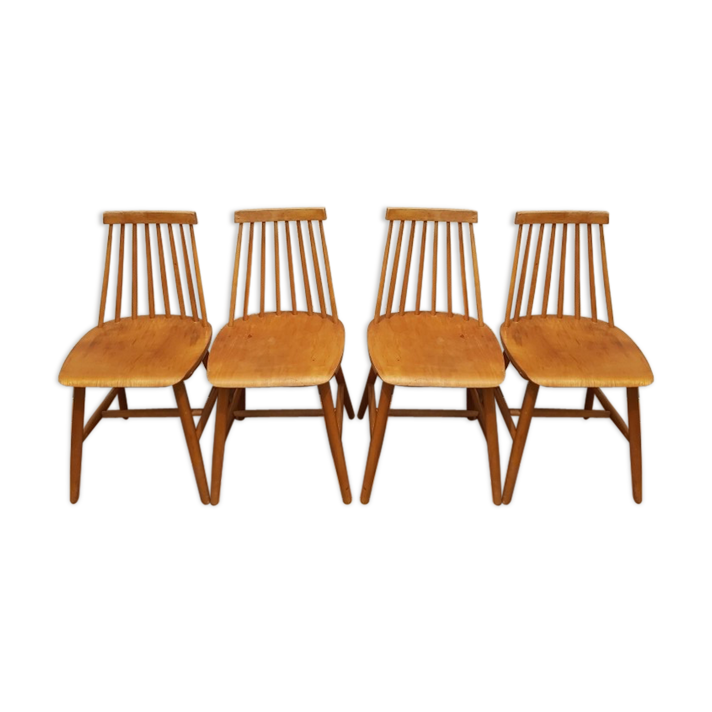 4 Scandinavian chairs like "Stockholm"