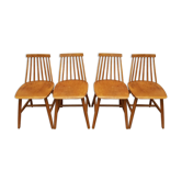 4 Scandinavian chairs like "Stockholm"