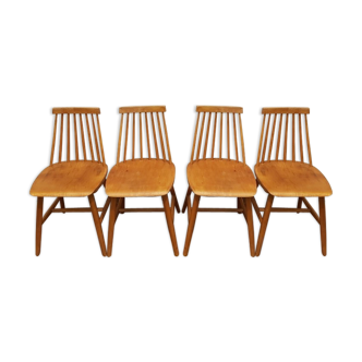 4 Scandinavian chairs like "Stockholm"