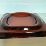 Square glass tray