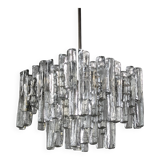 Ice Glass Lamp by J.T. Kalmar 1970s