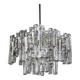 Ice Glass Lamp by J.T. Kalmar 1970s