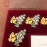 Series of 6 first name doors bunches of grapes creation dacor