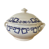 Limoges porcelain bulging soup