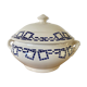 Limoges porcelain bulging soup