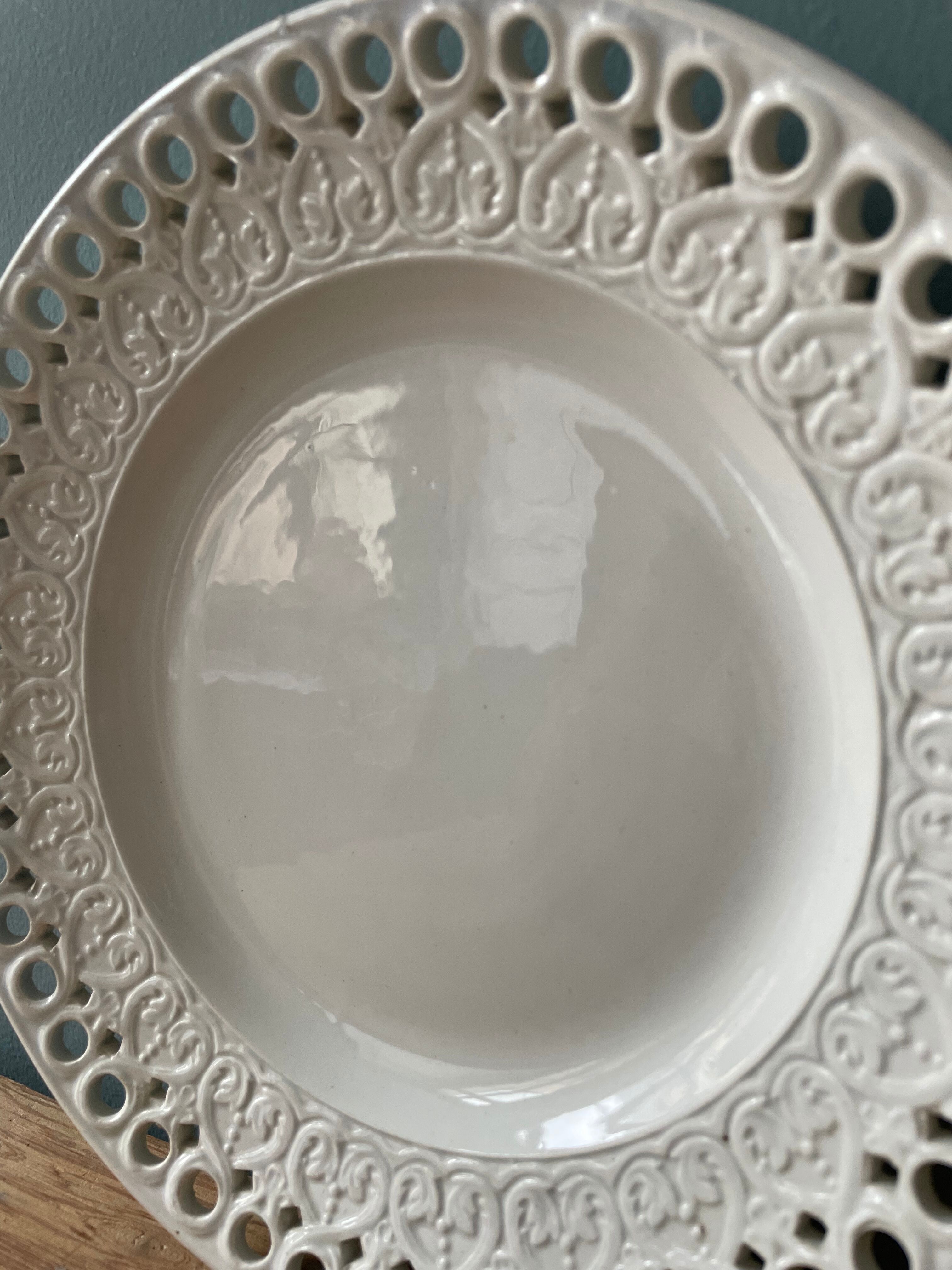 Flat plate Creil and Montereau XIXth