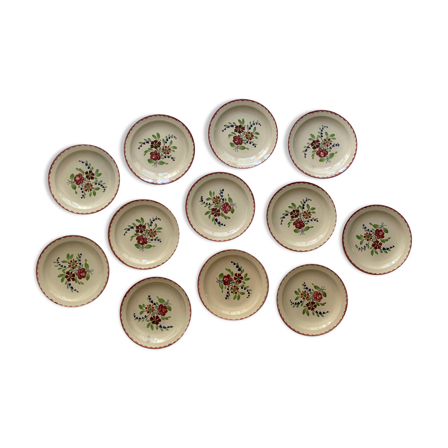 Flat plates Sarreguemines Ermont