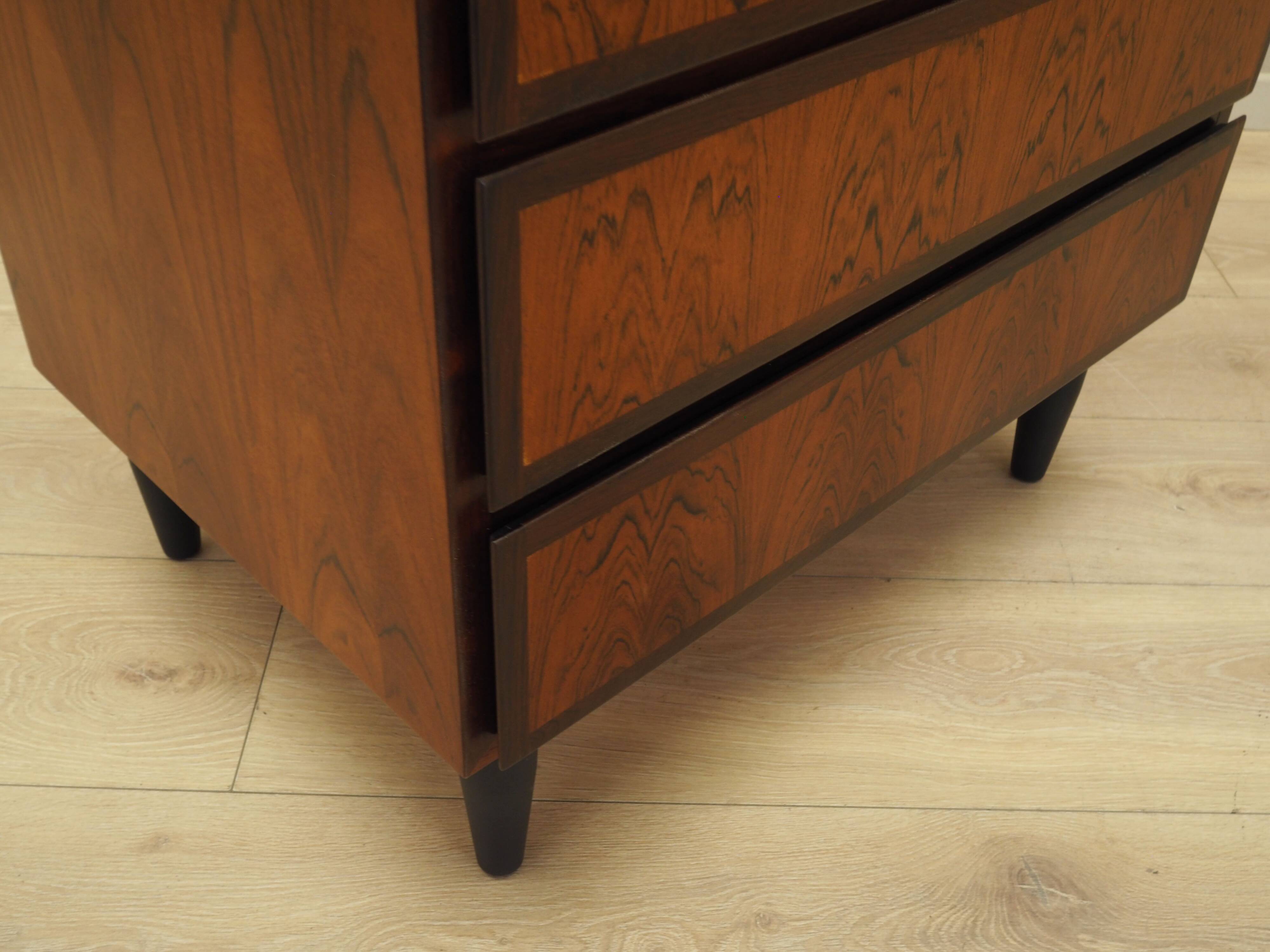 Rosewood chest of drawers, Danish design, 1970s, manufacturer: Omann Jun