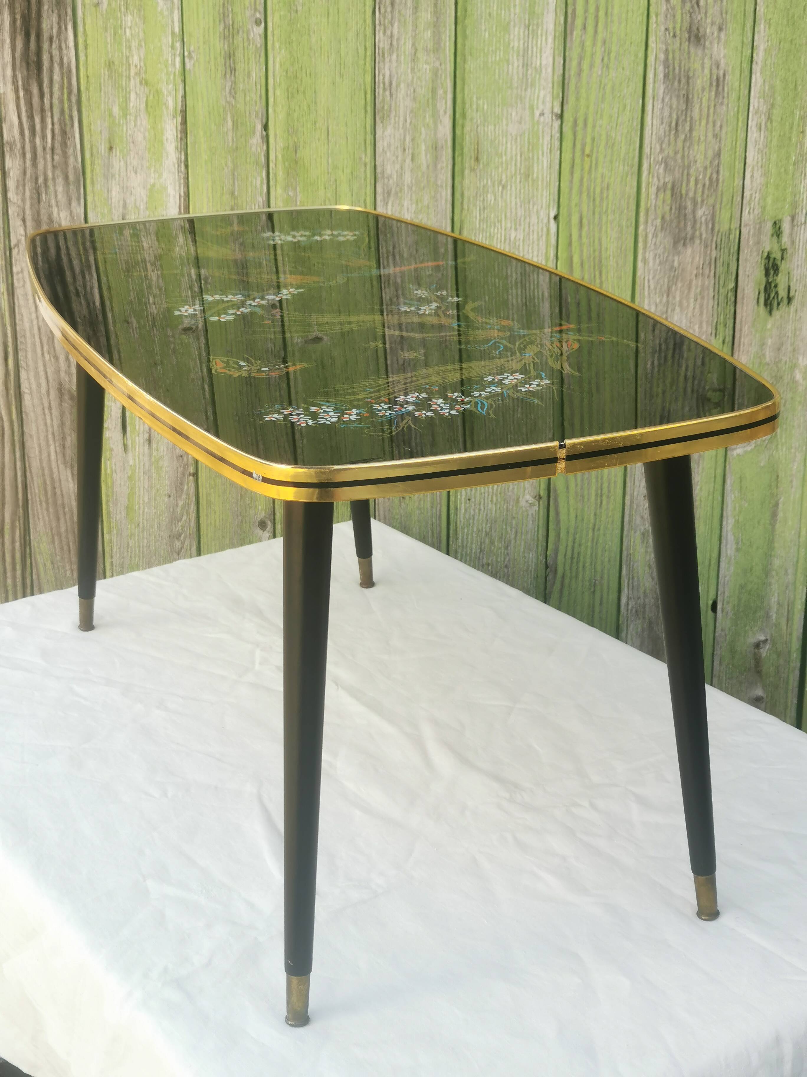 Vintage living room coffee table