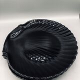 Black 6 plates shell shape