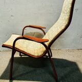 Poltrona di Yngve Ekstrom Lamino per Svedese, anni '60