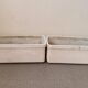 Set of 2 gardeners in fiber cement eternit Willy Ghul