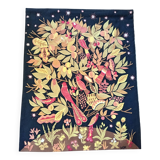 Maria Mesterou wall tapestry, the magic tree, 70s