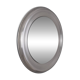 VINTAGE 1960S ROUND WALL MIRROR IN METAL BY GOFFREDO REGGIANI