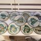 Series of 10 flat plates robert picault - 60s - fish series