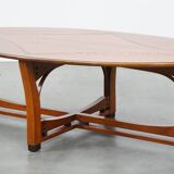 Oval Schuitema coffee table from the Jugendstil/Art Nouveau design series