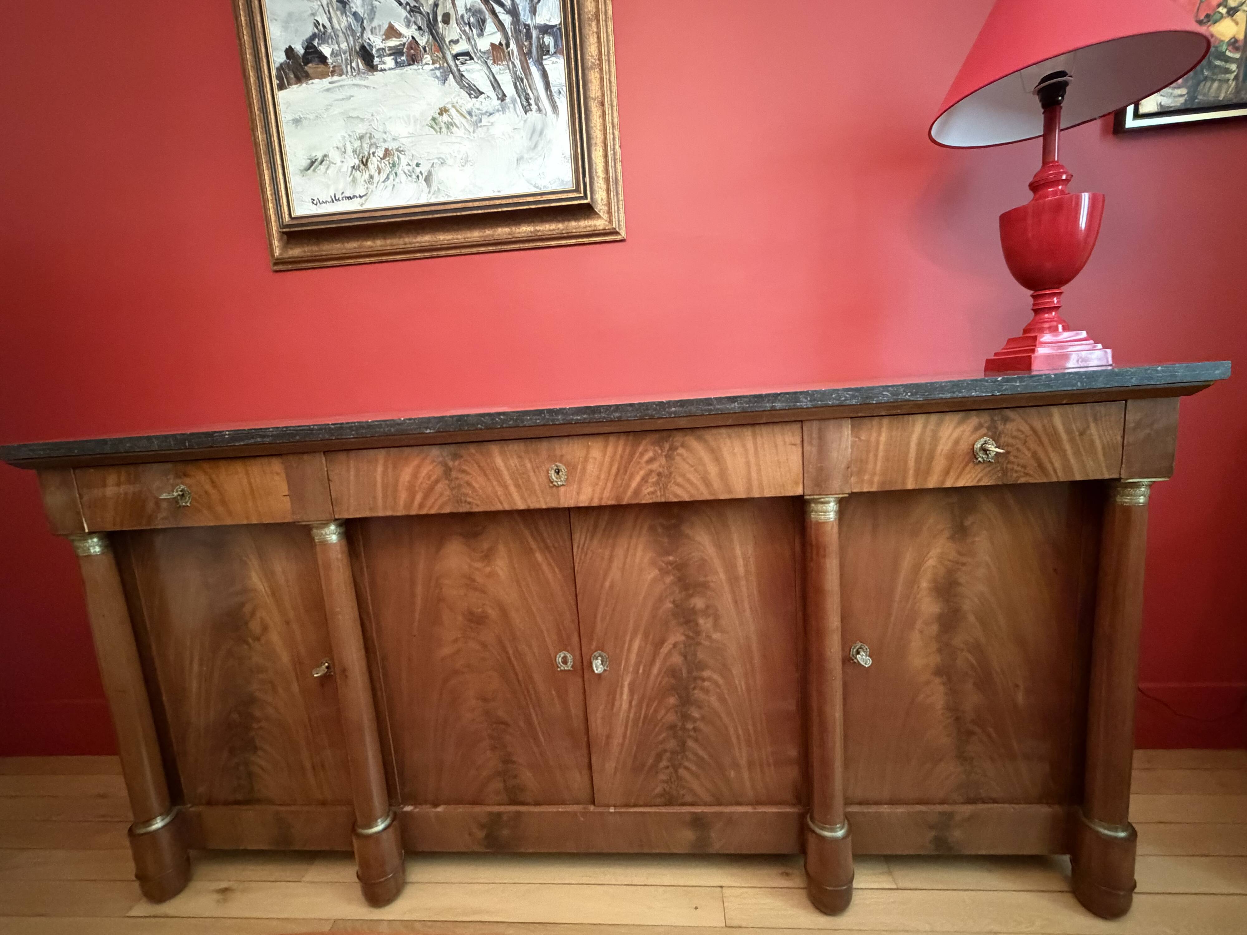 Empire-style enfilade