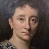 Portrait oil on canvas